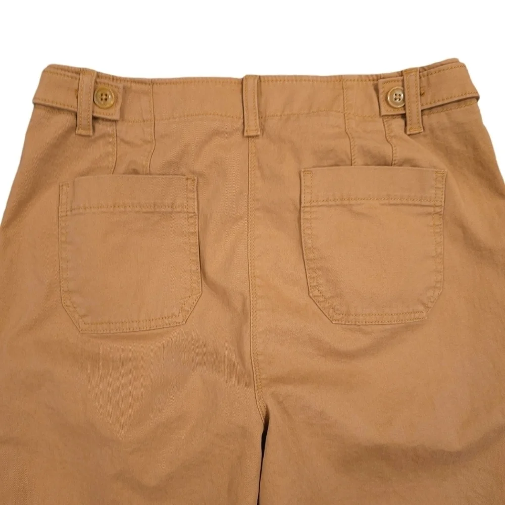Talbots Tan Patch Pocket Crop Chinos - Picture 6 of 8